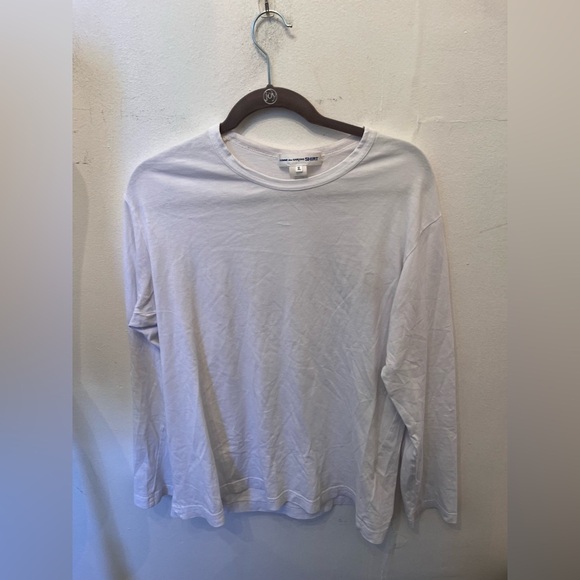 Comme Des Garcons Shirt 100% Cotton White Extra Large - Picture 2 of 4